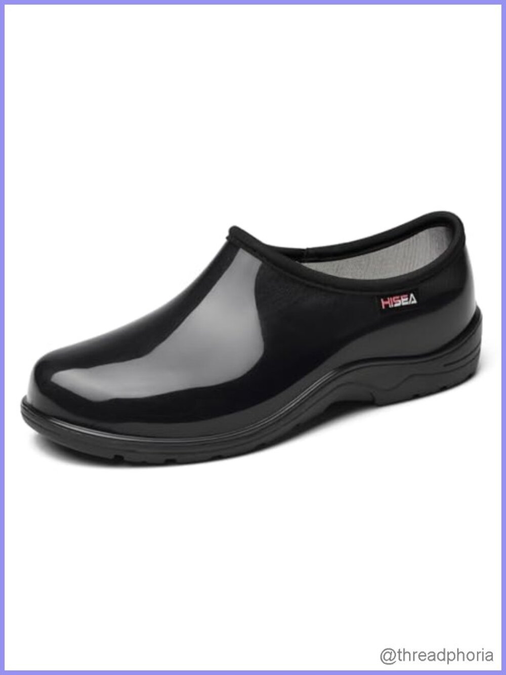 HISEA Waterproof Garden Clogs Slip-On PVC Mud Shoes Anti-Slip